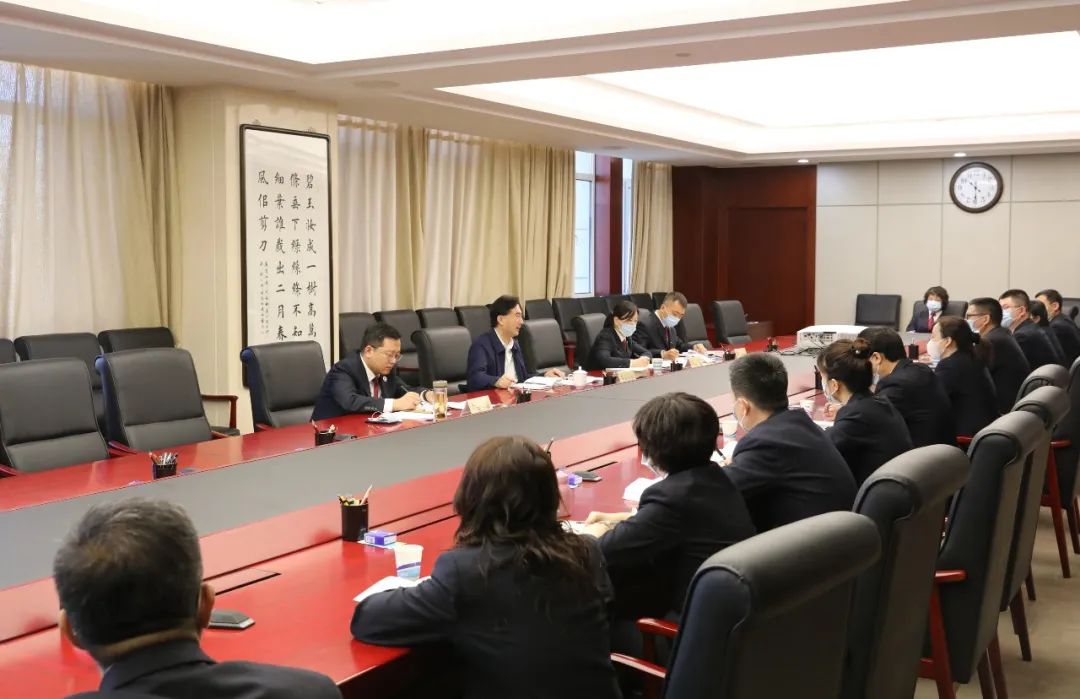 陈凤超检察长参加市检察院办公室党支部学习党的二十大报告专题研讨